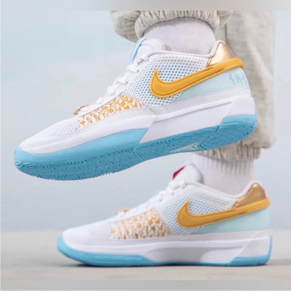 Nike Ja 1 Chinese New Year Dragon Basketball Shoes FZ8327-103 Youth size 3.5